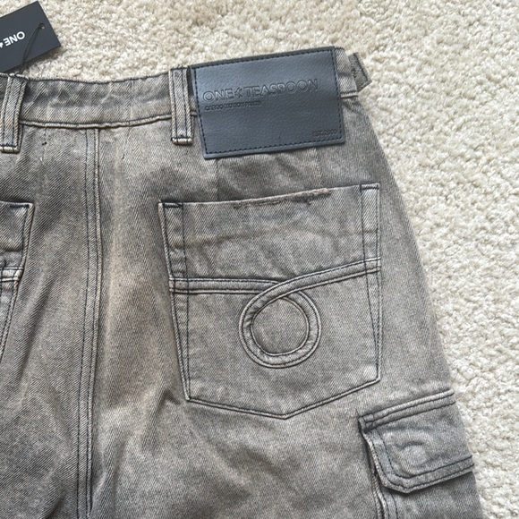 ONE TEASPOON Cargo Motion Denim Pants - Picture 10 of 14